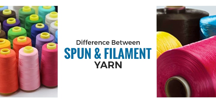 Compare Filament and Spun Silk