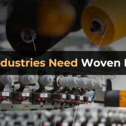 What Industries need woven fabrics?